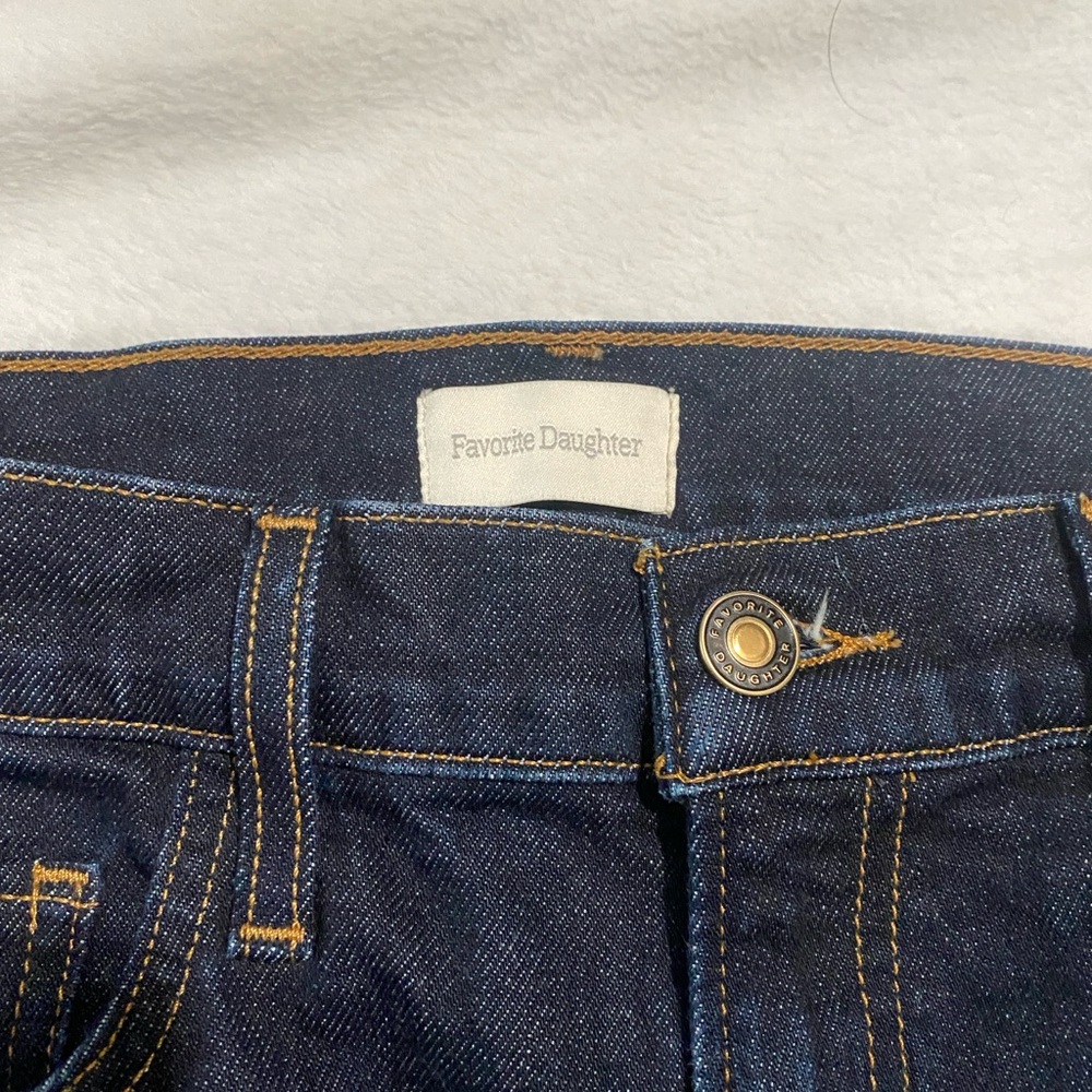 Favorite Daughter Dark blue Valentina tower Straight Leg Jeans 28 - Picture 3 of 8